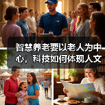 智慧养老要以老人为中心,科技如何体现人文关怀?(图1) 智慧养老要以老人为中心,科技如何体现人文关怀?(图1)