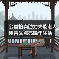 公益拍卖助力失能老人 用善举点亮晚年生活（图1）