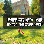保健品骗局揭秘：虚假宣传如何骗走您的养老钱？（图1）