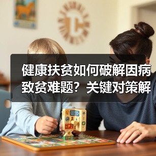 健康扶贫如何破解因病致贫难题？关键对策解析（图3）