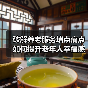破解养老服务堵点痛点 如何提升老年人幸福感（图3）