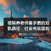 破解养老供需矛盾的双轨路径：社会兜底服务与人才培育并进（图2）