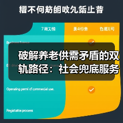 破解养老供需矛盾的双轨路径：社会兜底服务与人才培育并进（图4）