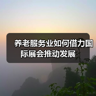 养老服务业如何借力国际展会推动发展（图3）
