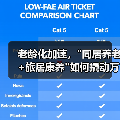 老龄化加速，