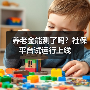 养老金能测了吗？社保平台试运行上线（图1）