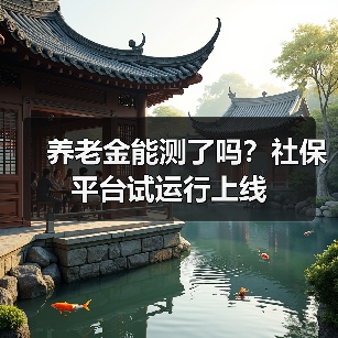 养老金能测了吗？社保平台试运行上线（图3）