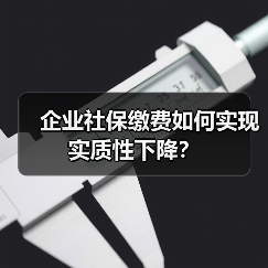 企业社保缴费如何实现实质性下降？（图1）