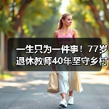 一生只为一件事！77岁退休教师40年坚守乡村教育（图3）
