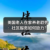 英国老人在家养老趋势：社区服务如何助力？（图3）