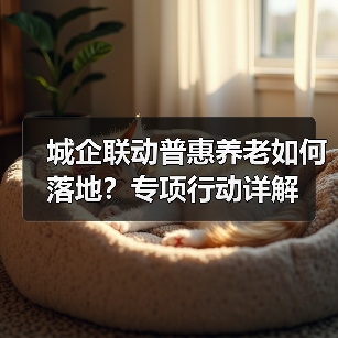 城企联动普惠养老如何落地？专项行动详解（图1）