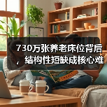 730万张养老床位背后，结构性短缺成核心难题（图1）