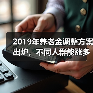 2019年养老金调整方案出炉，不同人群能涨多少钱？（图4）