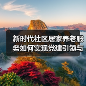 新时代社区居家养老服务如何实现党建引领与精准对接？（图4）