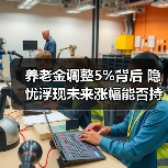 养老金调整5%背后 隐忧浮现未来涨幅能否持续？（图2）