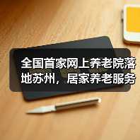 全国首家网上养老院落地苏州,居家养老服务新突破(图2) 全国首家网上养老院落地苏州,居家养老服务新突破(图2)