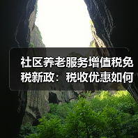 社区养老服务增值税免税新政：税收优惠如何落地？（图2）
