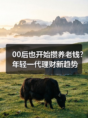 00后也开始攒养老钱?年轻一代理财新趋势(图3) 00后也开始攒养老钱?年轻一代理财新趋势(图3)