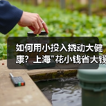 如何用小投入撬动大健康?上海 如何用小投入撬动大健康?上海