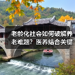 老龄化社会如何破解养老难题?医养结合关键举措解析(图2) 老龄化社会如何破解养老难题?医养结合关键举措解析(图2)