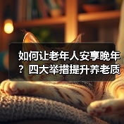 如何让老年人安享晚年?四大举措提升养老质量(图4) 如何让老年人安享晚年?四大举措提升养老质量(图4)