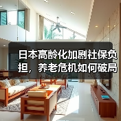 日本高龄化加剧社保负担，养老危机如何破局？（图4）