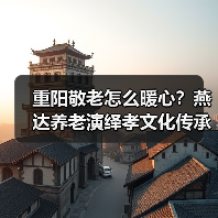 重阳敬老怎么暖心?燕达养老演绎孝文化传承(图1) 重阳敬老怎么暖心?燕达养老演绎孝文化传承(图1)