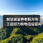 智慧居家养老新方向:工信部力推电信运营商服务升级(图3) 智慧居家养老新方向:工信部力推电信运营商服务升级(图3)