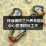 林铎调研兰州养老服务中心疫情防控工作（图4）