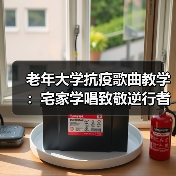 老年大学抗疫歌曲教学:宅家学唱致敬逆行者(图1) 老年大学抗疫歌曲教学:宅家学唱致敬逆行者(图1)