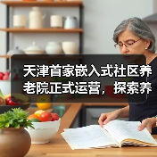天津首家嵌入式社区养老院正式运营,探索养老新模式(图1) 天津首家嵌入式社区养老院正式运营,探索养老新模式(图1)