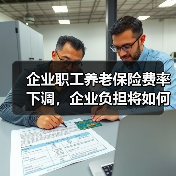 企业职工养老保险费率下调,企业负担将如何减轻?(图1) 企业职工养老保险费率下调,企业负担将如何减轻?(图1)