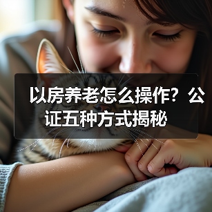 以房养老怎么操作？公证五种方式揭秘（图3）