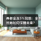 养老金涨5%背后:全国统筹如何保障未来?(图1) 养老金涨5%背后:全国统筹如何保障未来?(图1)