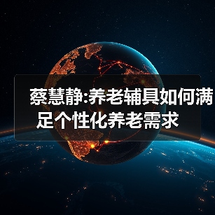 蔡慧静:养老辅具如何满足个性化养老需求（图1）