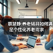 蔡慧静:养老辅具如何满足个性化养老需求（图4）