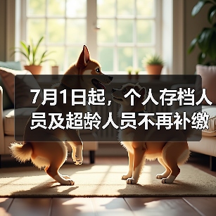 7月1日起,个人存档人员及超龄人员不再补缴养老保险(图3) 7月1日起,个人存档人员及超龄人员不再补缴养老保险(图3)