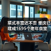 菜式丰富还不贵 重庆已建成1695个老年食堂(图4) 菜式丰富还不贵 重庆已建成1695个老年食堂(图4)