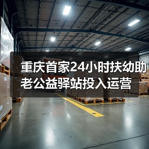 重庆首家24小时扶幼助老公益驿站投入运营（图2）