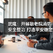 武隆：开展敬老院消防安全整治 打造平安稳定养老环境（图3）