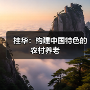 桂华:构建中国特色的农村养老(图1) 桂华:构建中国特色的农村养老(图1)