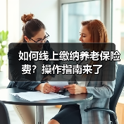 如何线上缴纳养老保险费？操作指南来了（图1）