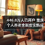 446.8万人已开户 重庆个人养老金制度实施成效显著（图1）