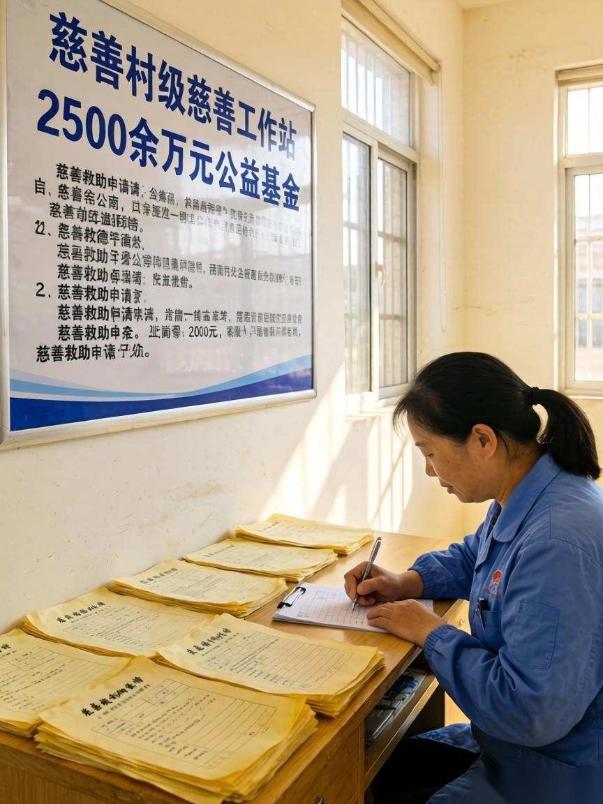 提前完成“村村慈善”全覆盖，2500万资金到底怎么用的？