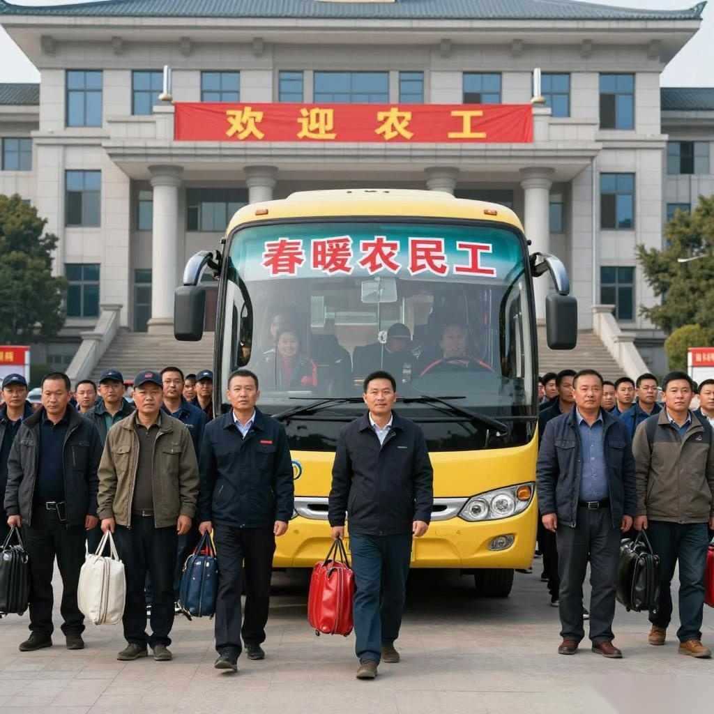 返岗路竟然能全程免费？多地“点对点”专车专列藏着啥暖心安排